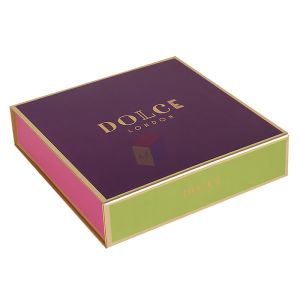 Magnetic Folding Sweet Boxes Packaging Rigid Cardboard With Paper Divider