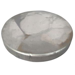 Quality 4 Inch 3 Inch 2 Inch Galvanized Round Fence Post Caps 100mm Metal for sale