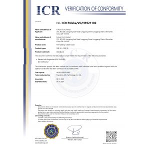 FUTURE TECH LIMITED Certifications