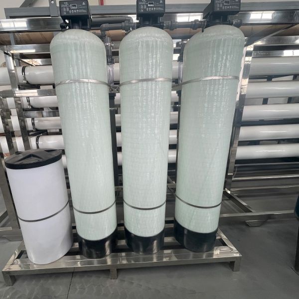 1000 L / H Water Filtration Machine For Well Water Sand Carbon Filter Industry Purifier