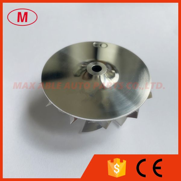 B03G reverse 6+6 blades 50.37/63.00mm 1863-123-2000 high performance turbo milling/billet compressor wheel for 1855-970-0043 Toyota Supra(J29/DB),