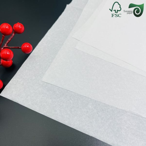 40gsm 50gsm Silicone Oil Paper Greaseproof And High Temperature Resistant Food Grade Paper
