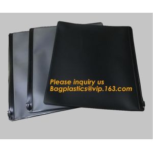 pvc Zip lockkk document file bag,Three-dimensional PVC Document Bag File Zipper