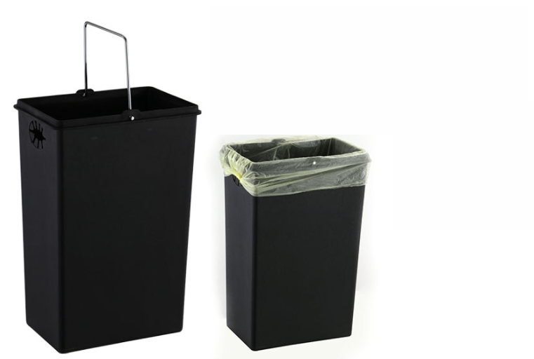 Stainless Steel Kitchen Garbage Can With Foot Pedal Waste Bin Dustbin for Office