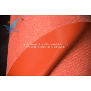 1.0m Silicone Fiberglass Fabric Plain Woven High Temp Resistant