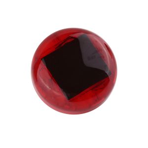 Round RoHS Approve Diameter 84mm Solar Road Reflectors With Screw