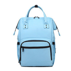 Multifunction Nylon Women Diaper Bags Bookbag 30*12*36cm