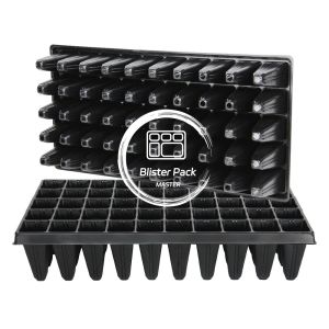 50 Cell Plastic Germination Trays Durable Seed Starter Plug Tray for Efficient