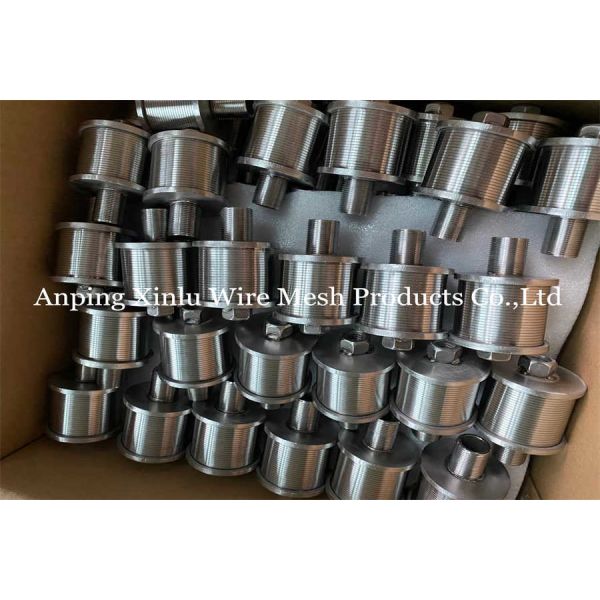 53mm Diameter Stainless Steel Filter Screen 304 321 Water Gas Wedge Wire