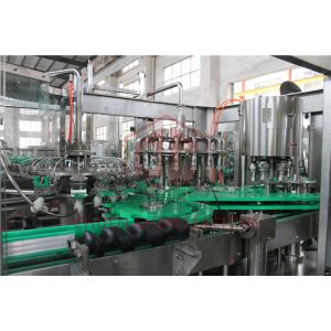 China PLC Control Electric Driven Glass Bottle Filling Machine With Highly Speed on sale