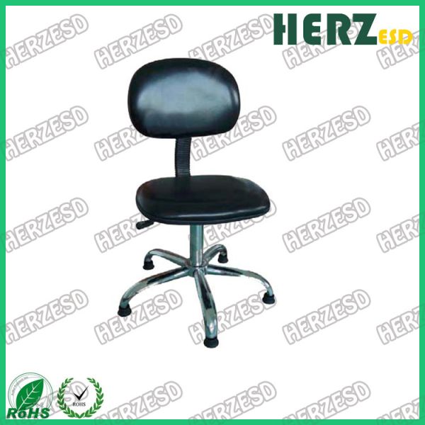 Buy Modern PU Leather Ergonomic Industrial ESD Safe Chairs With Wheels at wholesale prices