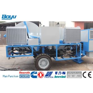 Quality Water Cooling System Max Tension 2x45kN / 1x90kN Hydraulic Pulling Machine for sale