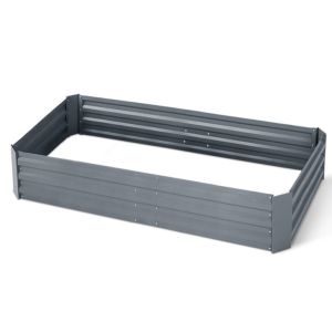 Anti Rusting 100cm Raised Metal Garden Bed For Herbs