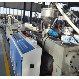 China WPC PVC Foam Board Making Machine 380kg/H With 350mm Roller on sale