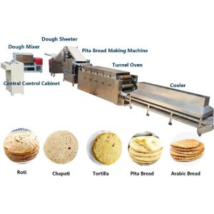 Easy Operation Electric Tortilla Maker 800 Pcs / Hour High Efficiency