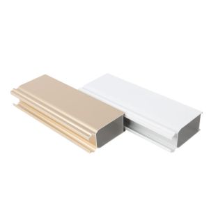 Electrophoresis Aluminium Window Extrusion Profiles 6063-T5 With Finished