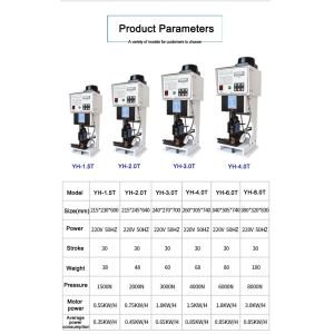 44KG Electric Super Mute Wire Terminal Applicator Terminal Crimping Machine for