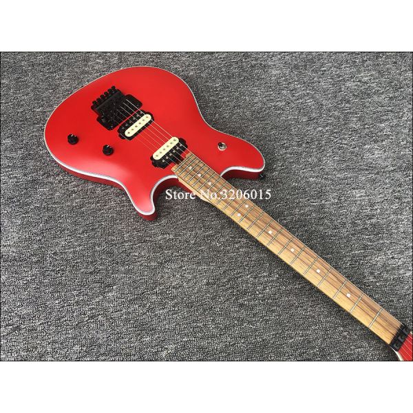 High-quality Wolfgang EVH electric guitar matt red color zebra pickups floyd rose bridge free shipping