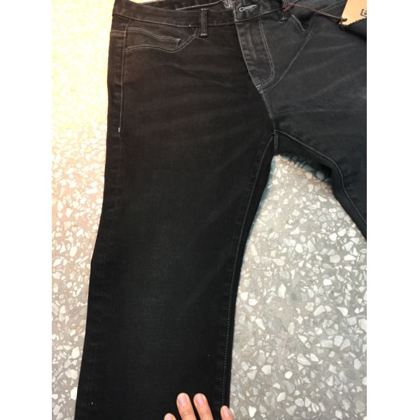 Yarn Dyed Sulfur Cotton Heavy Denim Fabric For Black Jean 11 Oz