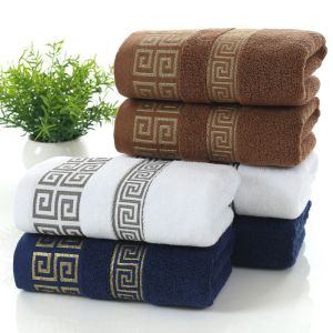Luxury Hotel Embroidery Custom Thick Super Soft Bathroom Bath 100% Cotton Towel