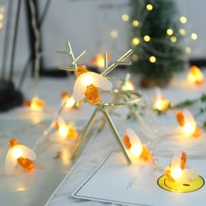 Honeybee Fairy String Lights LED Honeybee Battery Power Led String Lights for