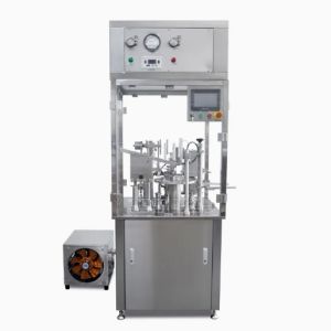 Aseptic Automatic Disposable Glass Prefilled Bubble Free Syringe Filling Machine