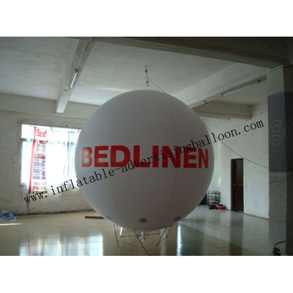 Waterproof Inflatable Advertising Helium Balloons With 540*1080dpi Digital