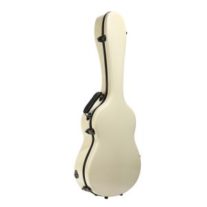 China 39 Inch Fiberglass Classic Guitar Case  Ivory on sale