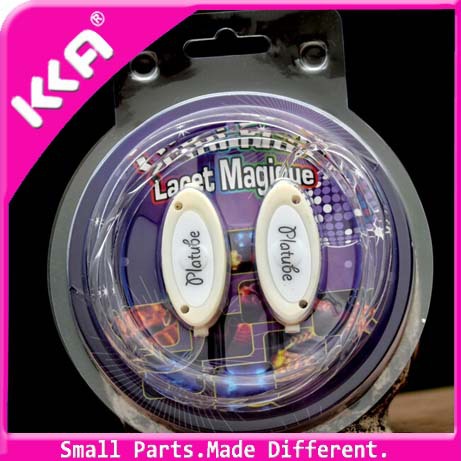 Practical ABS Shoe Making Accessories Plastic Shoelaces Anti Abrasion