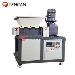 China Tencan Mini PVC Bottle Crusher Plastic Shredder Machine