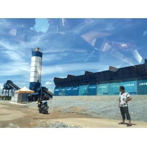 Ready Mix Hzs90 90cbm/H Concrete Batching Plant
