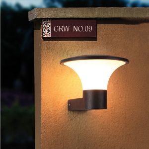 Waterproof Courtyard Wall Lamp,lampara led pared sconce Outdoor Garden Wall