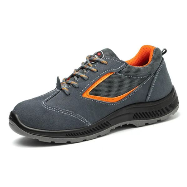 Blue Sport Fashion Safety Shoes Waterproof Orthopedic Steel Toe Work Shoes