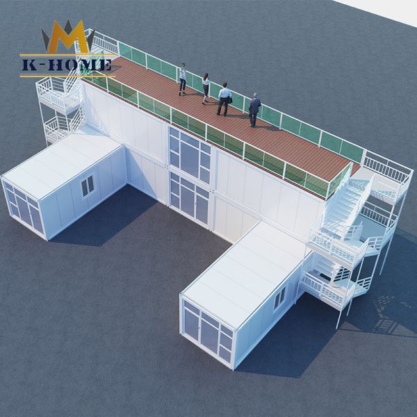 Buy Furnished Transportable Site Office Building Galvanized Steel Frame at wholesale prices