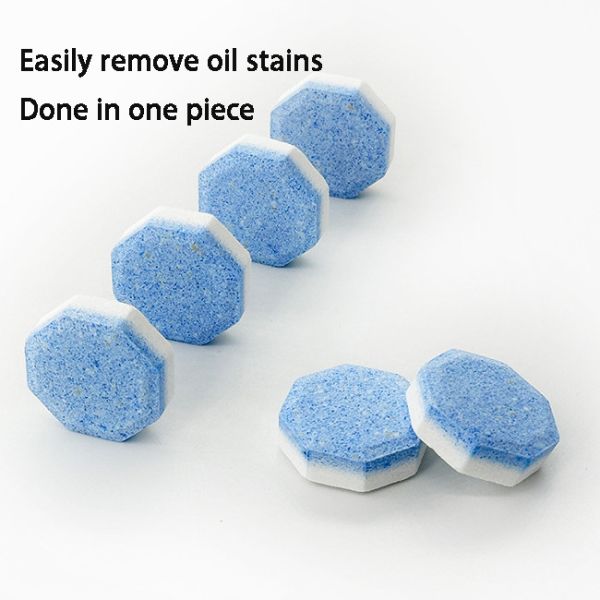 Special Three In One Dishwasher Cleaner Tablets Solid Low Temperature Effective Decontamination OEM For Dishwashers