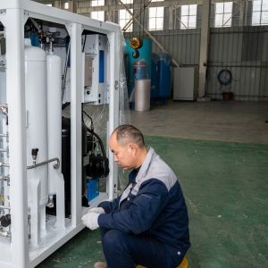 Automatic IP65 Grade Ratio Adjustable Stainless Steel Gas Mixer