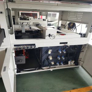 Paper machine automatic pizza box laser die cutting machine for label die cut