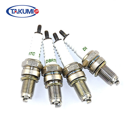 Buy Platinum TAKUMI Spark Plugs M5427-3 CNG J Electode 0.8mm Gap Superior Ignitability at wholesale prices