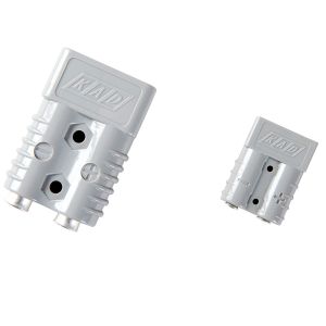 50A 175A White Rema Plastic Forklift Battery Charger Plugs