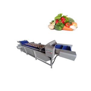 13.8KW 3T/H Fruit Vegetable Washing Machine With Oxygen Pump