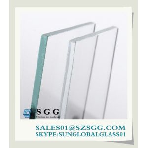 Quality clear float glass price for sale