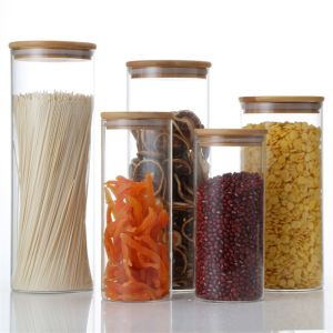 500ml Mildewproof Glass Pantry Storage Containers For Kitchen
