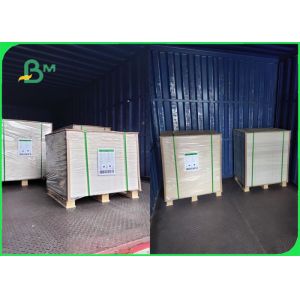 Virgin Pulp 170gsm + PE10g Unbleached Kraft Paper Roll For Food Waterproof