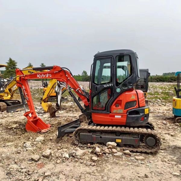 Kubota U35 U-35 Mini Crawler Kx155 Kx163 Backhoe Excavator original machine 90% 2023