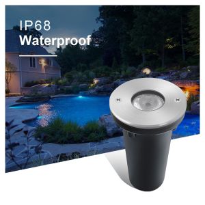 Outdoor Led Rgb Underwater Lamp Low Voltage RGB 3W 1W 2W LED IP68 Waterproof