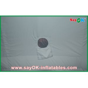 Printing Logo Black Inflatable Projection Tent For Education Class