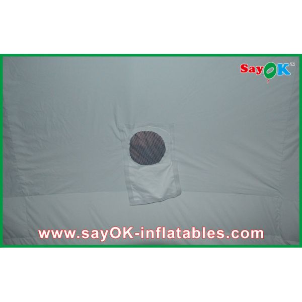 Printing Logo Black Inflatable Projection Tent For Education Class