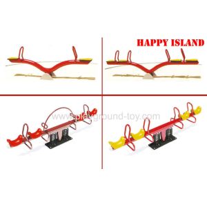 Quality Galvanized Steel Customized Seesaw Playground Equipment For Outdoor for sale
