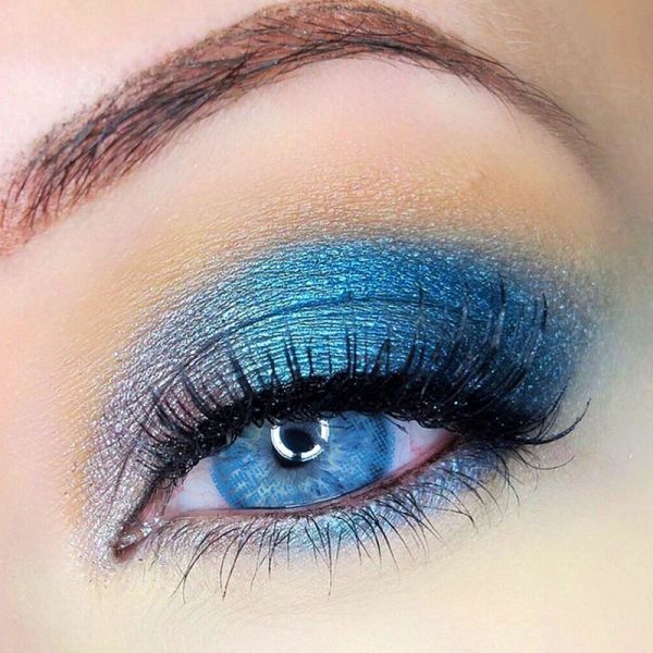 Soft 14.5mm 3 Tone Natural Sterling Gray Contact Lenses Yearly