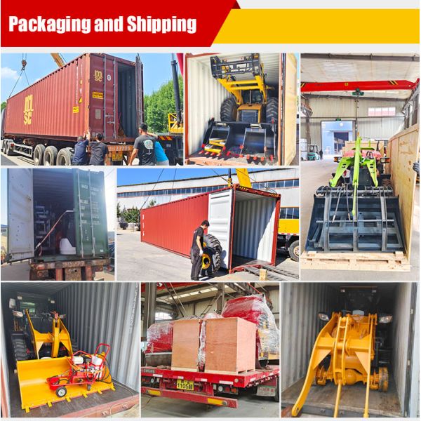 Chinese Factory 1Ton 2Ton 3Ton 5Ton Mini Shovel Loader Small Compact Multifunctional Articulated Wheel Loader Price